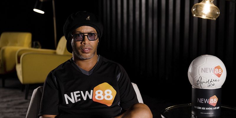 Ronaldinho hợp tác cùng New88 - Nền tảng giải trí uy tín